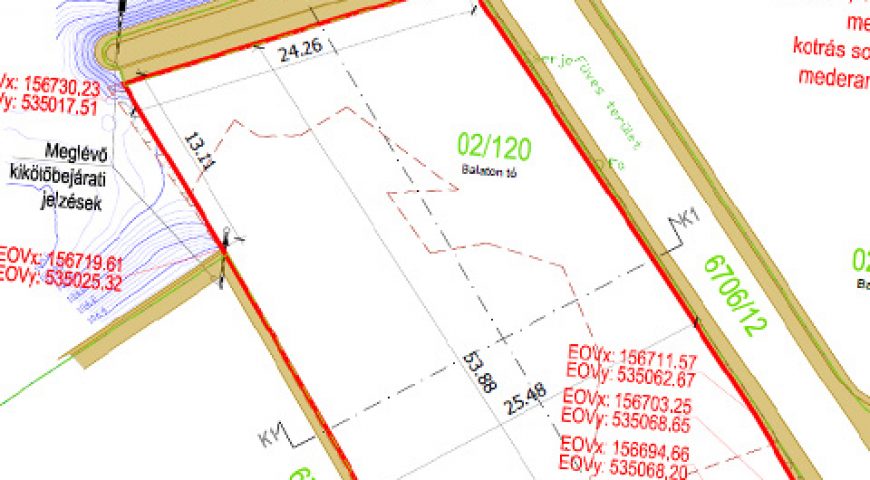 Fonyód, SYSCO-PROPERTY KFT. csónakkikötőjének mederkotrási terve – Engedélyezési terv